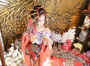 20歳の思い出に！花魁姿で成人式の前撮りができる京都のスタジオ